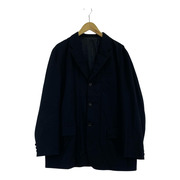 COMME des GARCONS HOMME 90s 型抜キ パテッド ウールギャバジャケット M