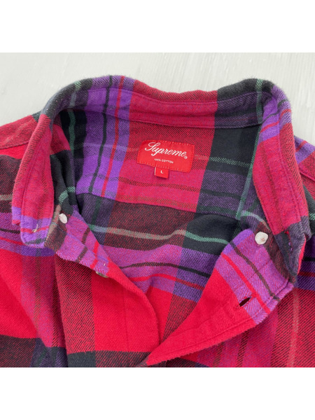 Supreme/DANIEL JOHNSTON PLAID SHIRT