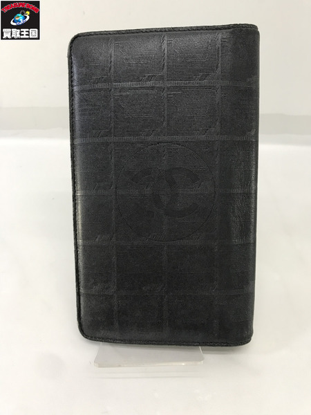 CHANEL 長財布 ニュートラベルライン 黒