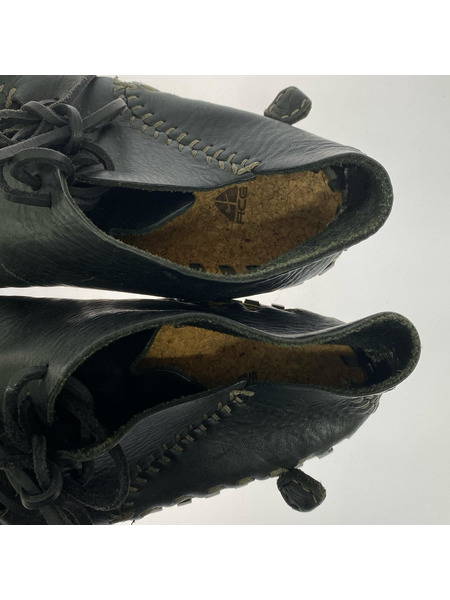 NIKE スニーカー acg LONG BALL LACE レザー スニーカー 黒 27.0cm