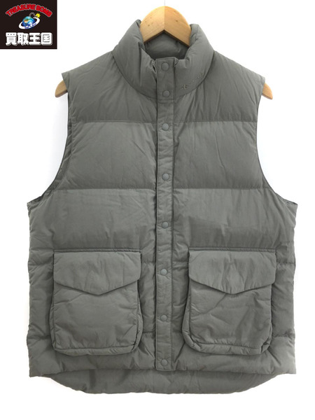 snow peak×URBAN RESEARCH DOORS 22AW Ripstop Down Vest (S)