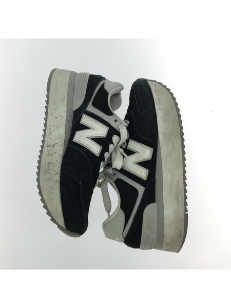 NEW BALANCE WL574ZSA スニーカー (23.5) 黒