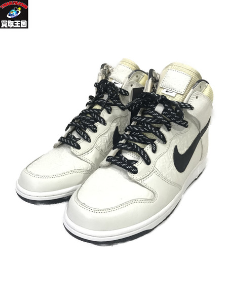 Stussy × Nike Dunk High World Tour Tokyo Sail/27.5cm/315593-101/白/ステューシー×ナイキ/スニーカー/タグ付