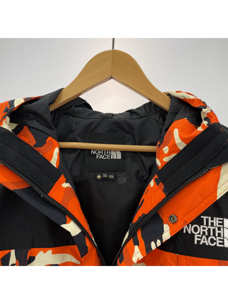 THE NORTH FACE NOVELTY MOUNTAIN LIGHT JACKET GRTX オレンジ (XL)