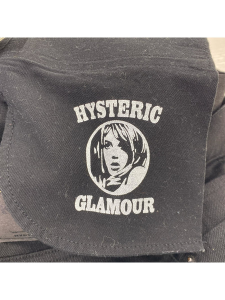 HYSTERIC GLAMOUR パンツ 21SS TYPE LoGo スリムデニムパンツ 黒