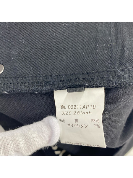 HYSTERIC GLAMOUR パンツ 21SS TYPE LoGo スリムデニムパンツ 黒