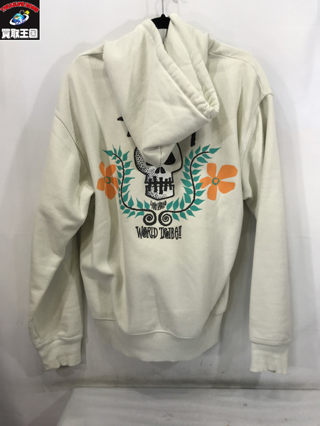STUSSY パーカー Skull Crest Hoodie (M)