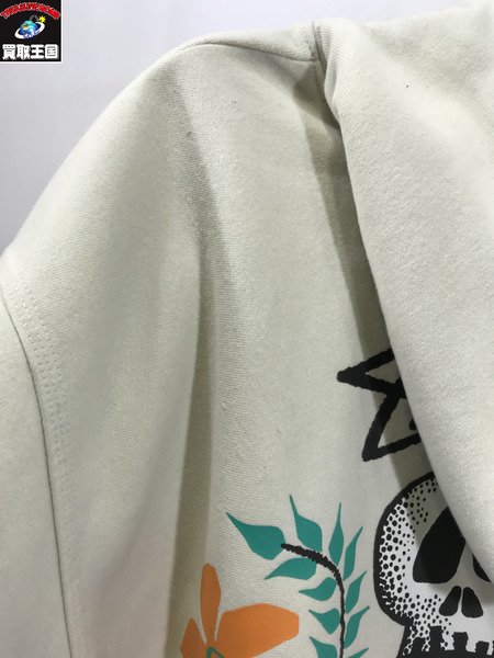 STUSSY パーカー Skull Crest Hoodie (M)