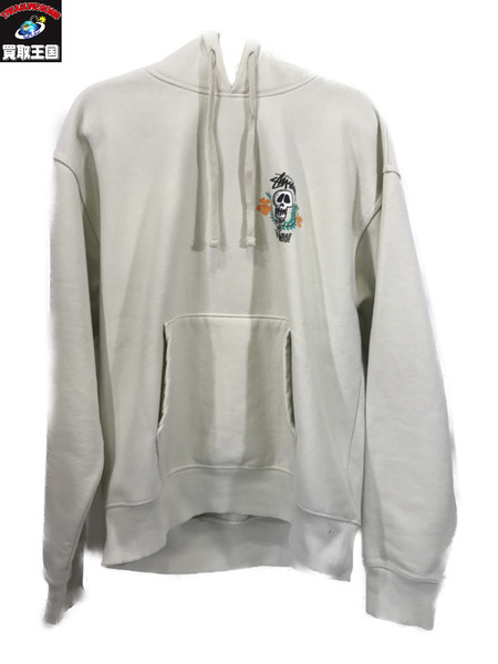 STUSSY パーカー Skull Crest Hoodie (M)