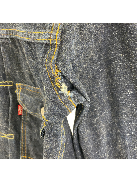 LEVI'S VINTAGE CLOTHING 507XX 2nd ボタン裏555 ジャケット 紺 36