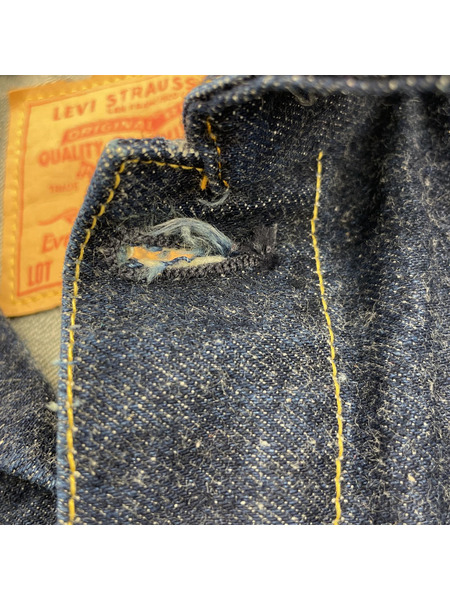 LEVI'S VINTAGE CLOTHING 507XX 2nd ボタン裏555 ジャケット 紺 36