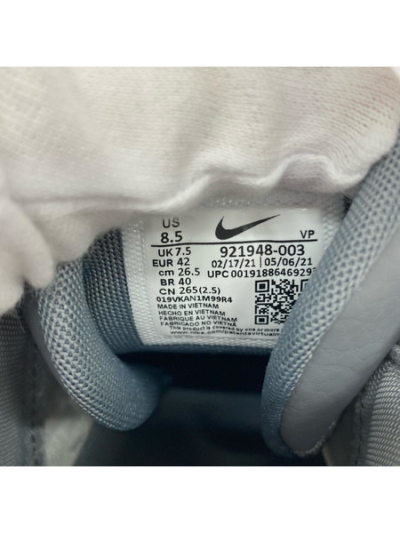 NIKE スニーカー AIR MORE UP TEMPO 921948-003 グレー 26.5