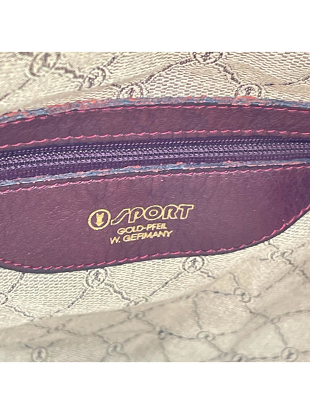 ソノ他バッグ gold pfeil レザーハンドバッグ