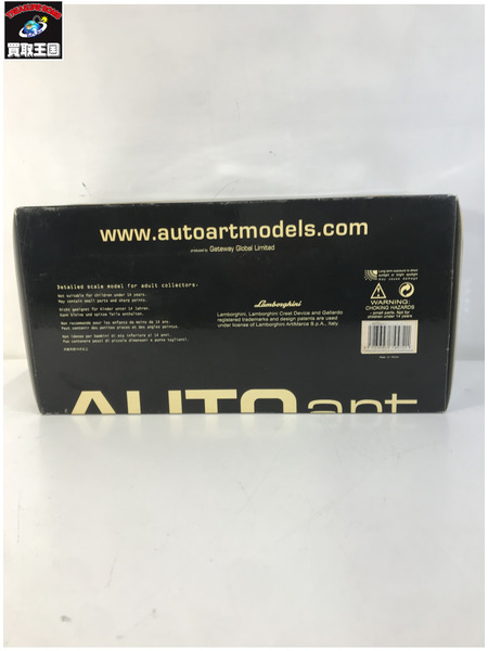 1/18スケールカー オートアート LAMBORGHINI GALLARDO with transp