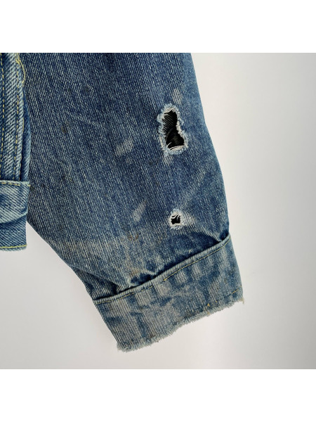 OLD・VINTAGE 60s BIG SMITH トラッカージャケット インディゴ (42)