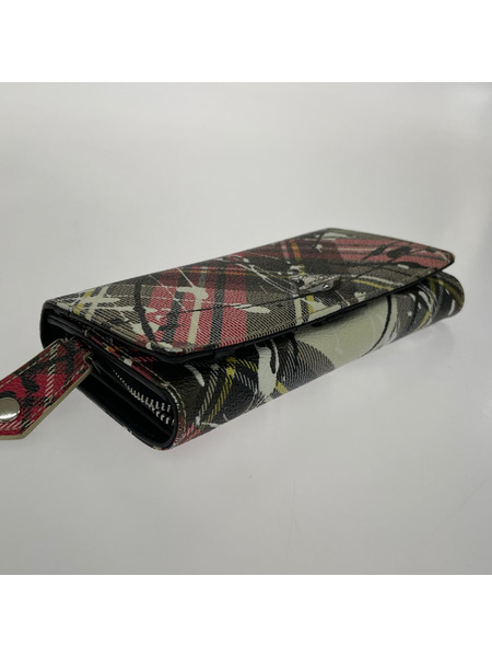 Vivienne Westwood 長財布 ダービーチェック マルチカラー
