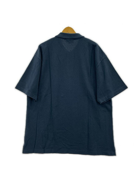 MAISON KITSUNE ポロシャツ 25SS BOLD FOX HEAD PATCH OVERSIZE POLO