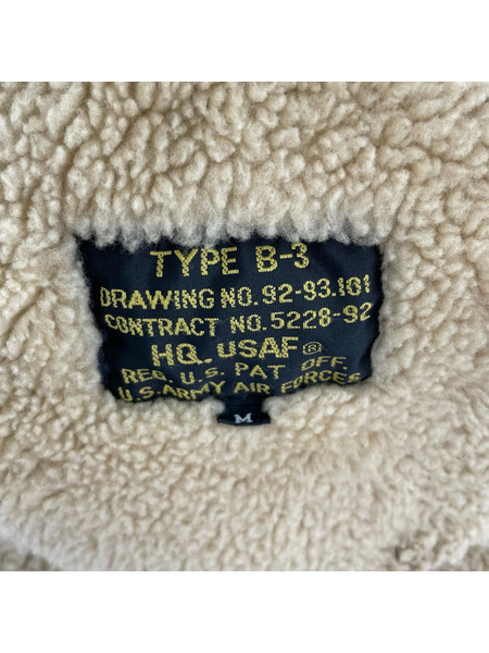 HQ.USAF レザージャケット B-3