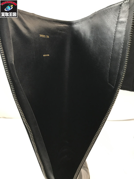 PRADA プラダ 3WZ013 ロングブーツ 乗馬ブーツ 35.5 22.5cm ブラック