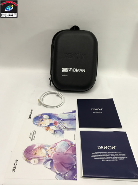 Denon ブルートゥースヘッドホンSSSS.GRIDMAN AHGC25W