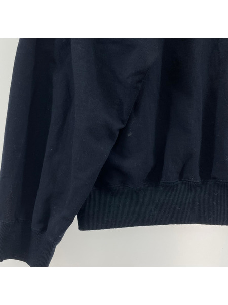 TTT_MSW スウェット・トレーナー 24SS College logo crew neck sweat 紺(XL)