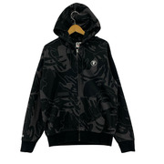 A BATHING APE パーカー(ジップアップ) AAPE NOW ZIP UP HOODIE