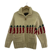 HYSTERIC GLAMOUR ヘビーニット アウタージャケット FREE WHT