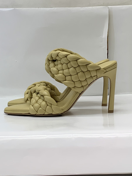 Bottega Veneta BV カーブ サンダル タピオカ Size37 開封品 ボッテガヴェネタ イントレチャート ツイスト  [値下]