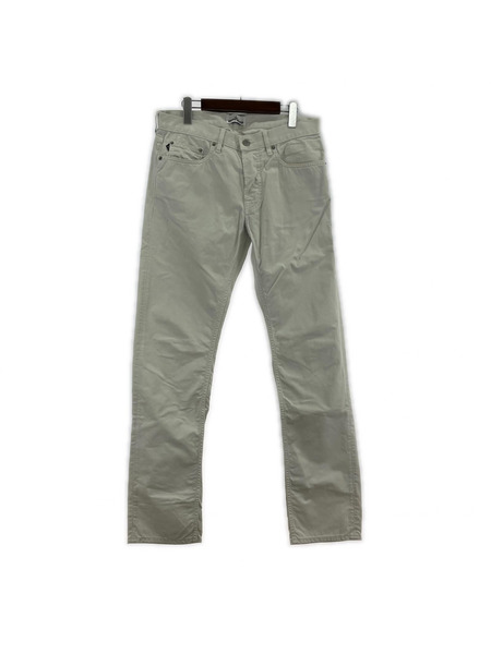 STONE ISLAND パンツ TYPE:SL コットン ストレートパンツ 白 W31
