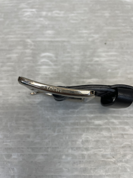 LOEWE リピートナグラム レザーベルト 85/34
