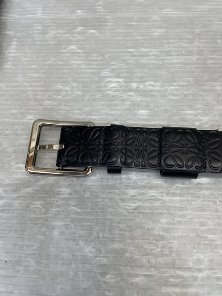 LOEWE リピートナグラム レザーベルト 85/34