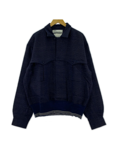 DAIRIKU ジャケット Tweed Mountain Rib Shirt Lame (L)[値下]