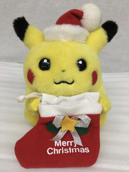 メーカー ポケモン TOMY ピカチュウ クリスマス ぬいぐるみ[値下]