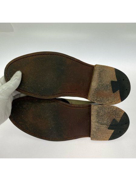 ALDEN シューズ サドルシューズ 茶 25.0cm