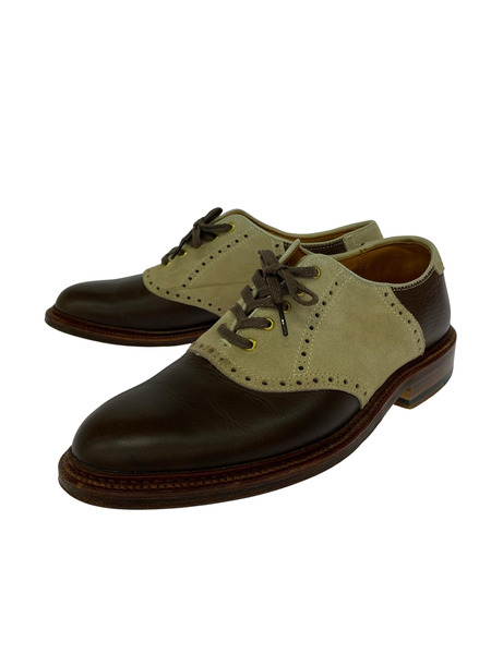 ALDEN シューズ サドルシューズ 茶 25.0cm