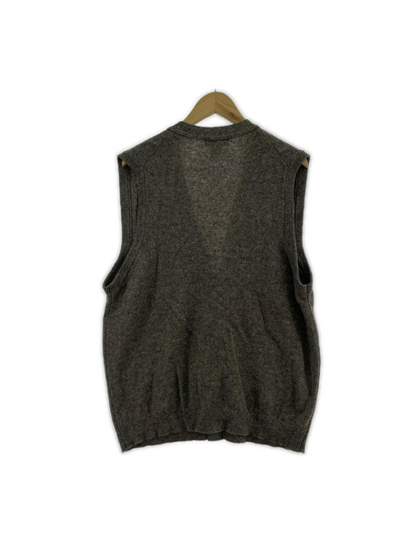 L.L.Bean ニット・セーター 90s スコットランド ウール ベスト グレー
