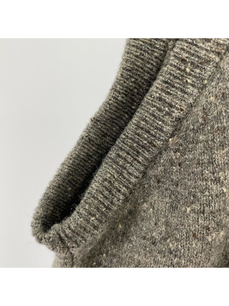 L.L.Bean ニット・セーター 90s スコットランド ウール ベスト グレー