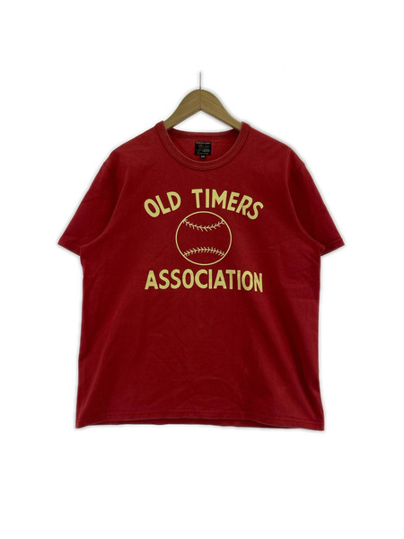 JOE McCOY 半袖Tシャツ・カットソー OLD TIMERS 赤 (40/L)