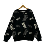 10匣 TENBOX OG Logo Jaguard Sweater ニット ブラック TBX-012SE-24