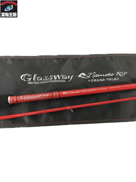 ロッド テーパー&シェイプ グラスウェイ ナモトRSP GNARS-76LS