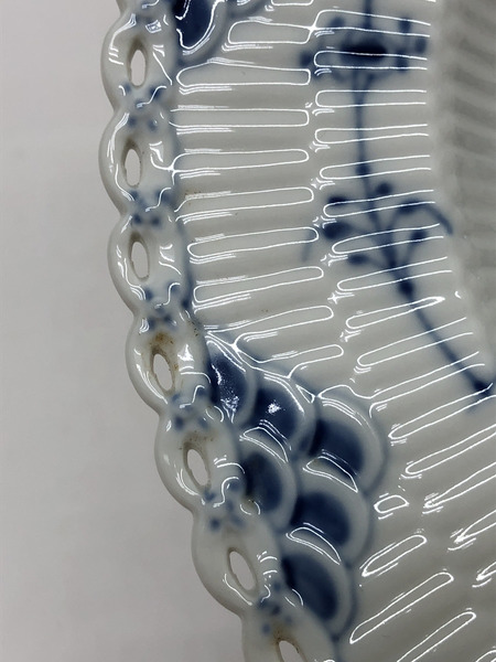 ロイヤルコペンハーゲーン　ブルーフルーテッドフルレース/深皿/6