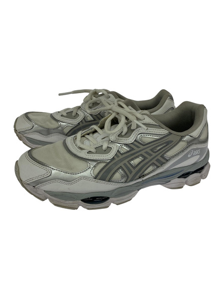 ASICS スニーカー GEL-NYC/WHITE/OYSTER GREY/26.5cm