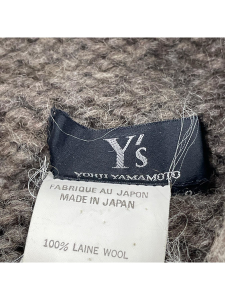 Yohji Yamamoto ニット・セーター ウール100ニットセーター/BRW