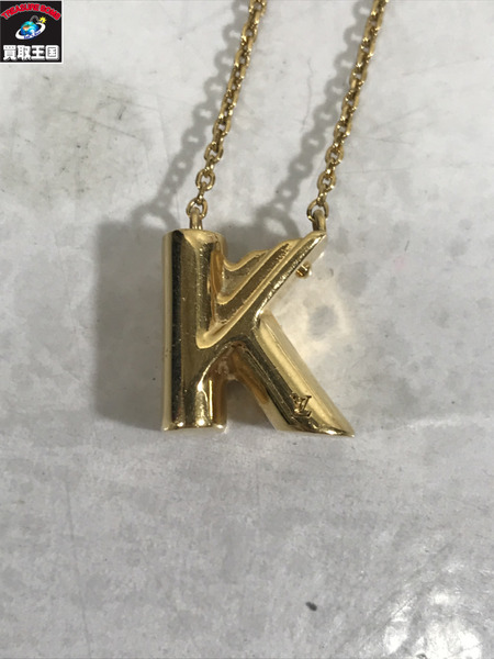 LV M61066  LV＆ME K イニシャルネックレス　