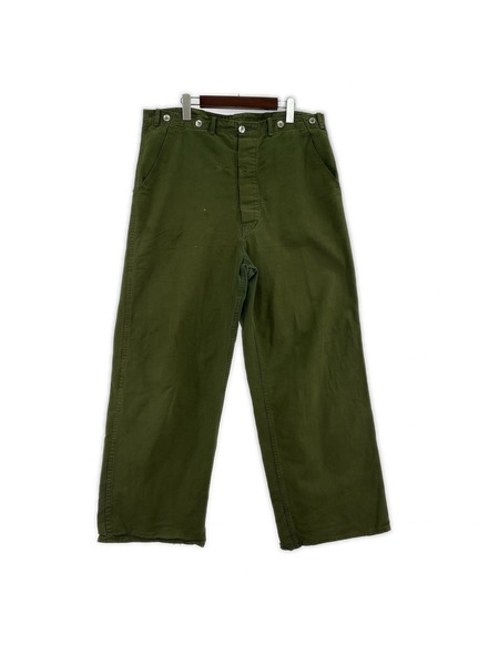 OLD・VINTAGE パンツ 40s スウェーデン軍 ミリタリー W36