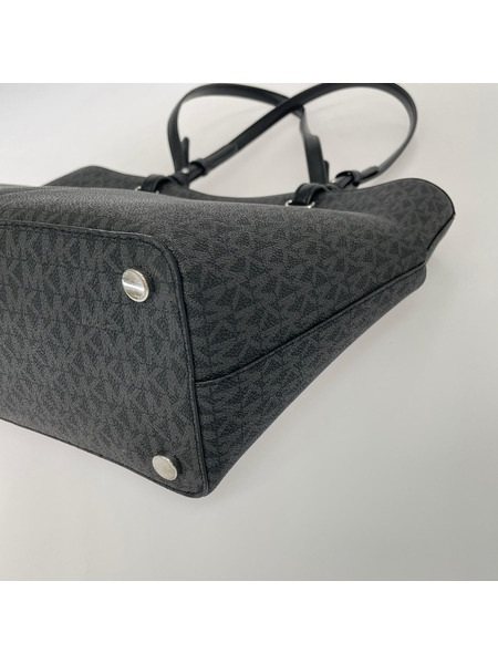 MICHAEL KORS トートバッグ BEDFORD 総柄 黒