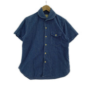OLD・VINTAGE 半袖シャツ mattsons'/70s/丸襟/ストライプシャツ
