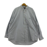 POLO RALPH LAUREN 90s BIG SHIRT ストライプ (XL)