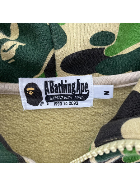 A BATHING APE ジップパーカー M カモ