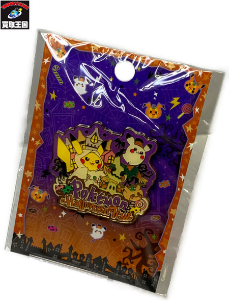 ポケモン ロゴピンズ　Pokémon Halloween Time 未開封 ポケットモンスター ポケモンハロウィンタイム ハロウィン2017 ピカチュウ ミミッキュ